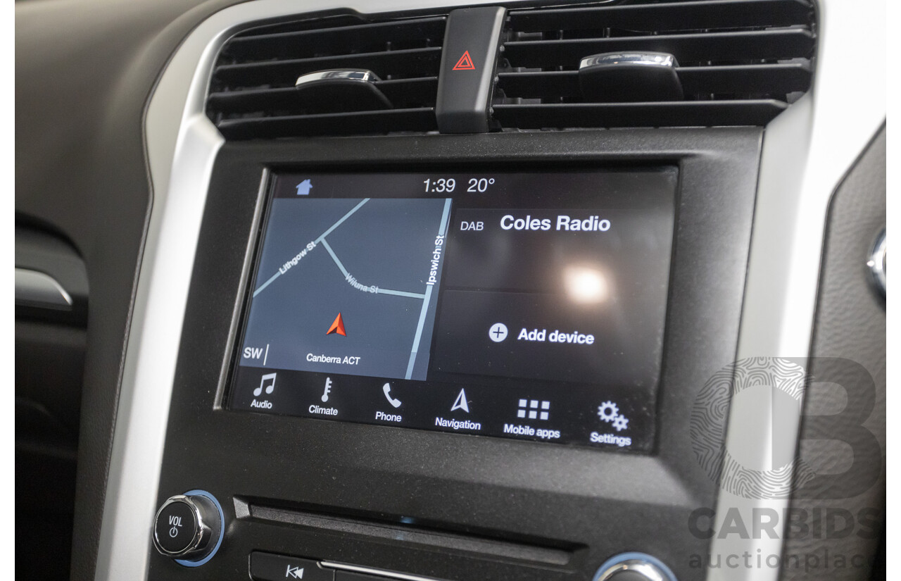 03/2017 Ford Mondeo Trend TDCi MD 4D Wagon White Turbo Diesel 2.0L