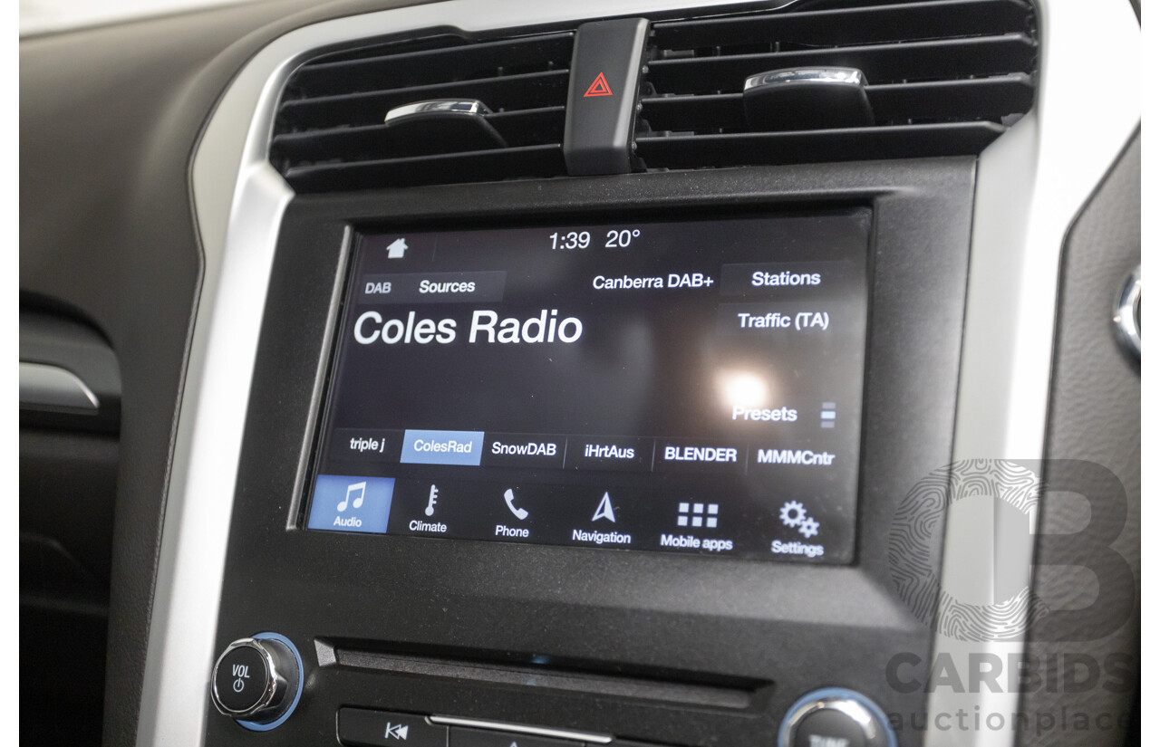 03/2017 Ford Mondeo Trend TDCi MD 4D Wagon White Turbo Diesel 2.0L