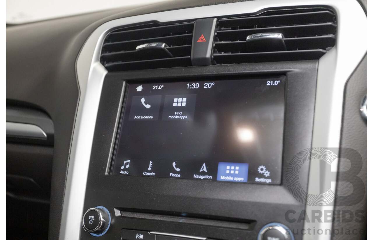 03/2017 Ford Mondeo Trend TDCi MD 4D Wagon White Turbo Diesel 2.0L