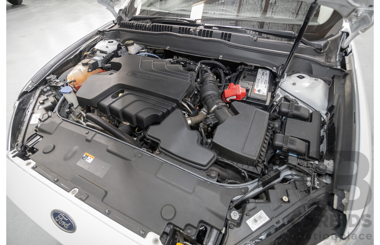 03/2017 Ford Mondeo Trend TDCi MD 4D Wagon White Turbo Diesel 2.0L