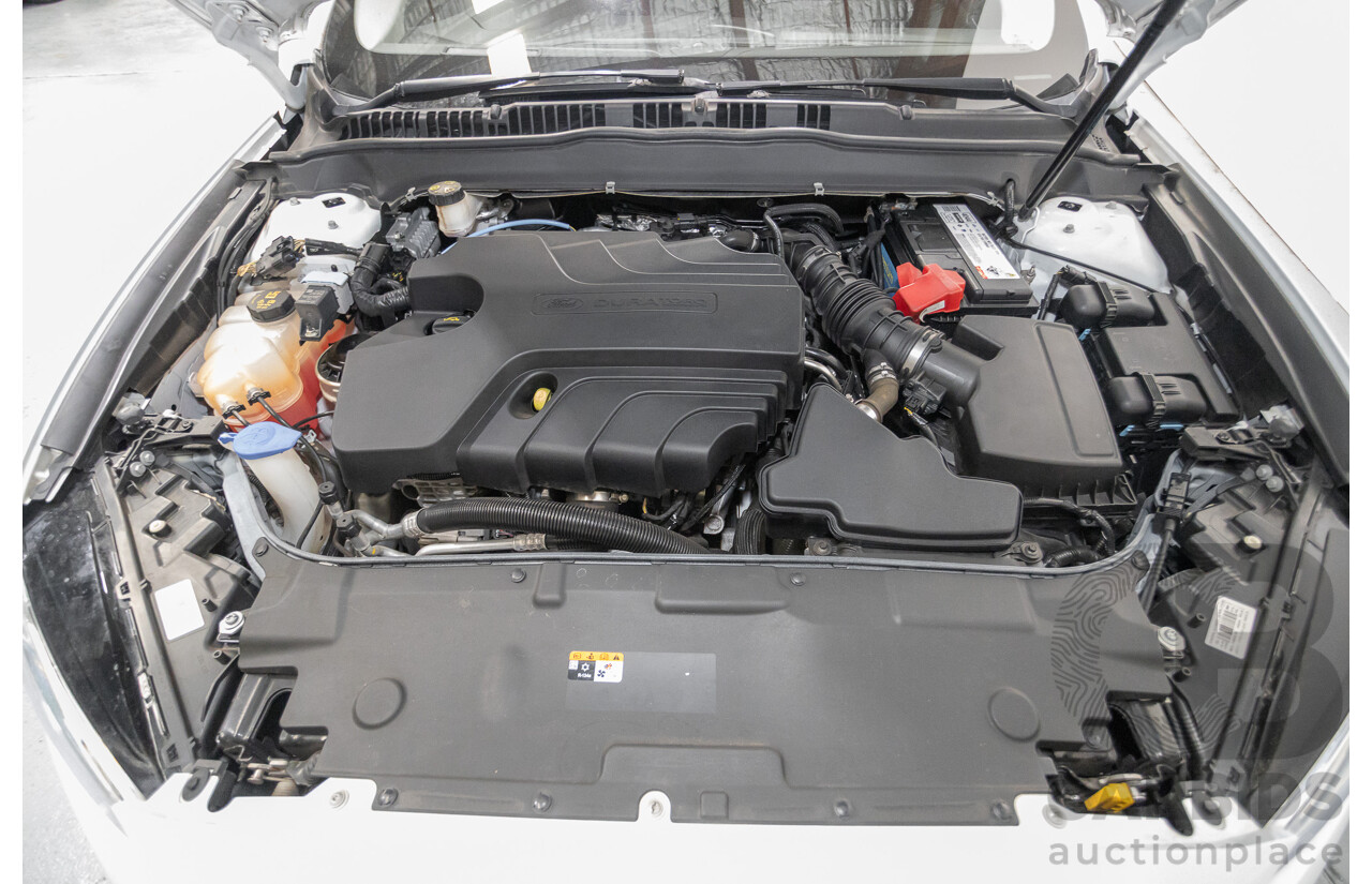 03/2017 Ford Mondeo Trend TDCi MD 4D Wagon White Turbo Diesel 2.0L