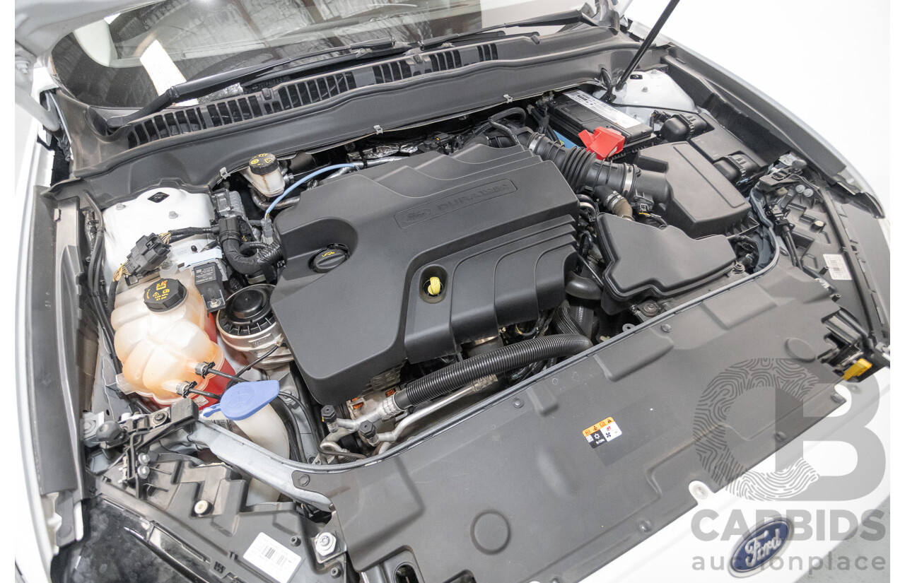 03/2017 Ford Mondeo Trend TDCi MD 4D Wagon White Turbo Diesel 2.0L