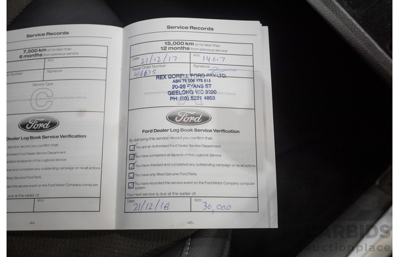 03/2017 Ford Mondeo Trend TDCi MD 4D Wagon White Turbo Diesel 2.0L