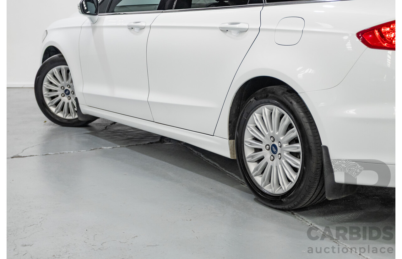 03/2017 Ford Mondeo Trend TDCi MD 4D Wagon White Turbo Diesel 2.0L