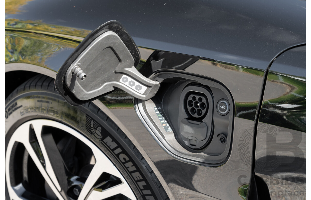 3/2023 Audi E-Tron GT Quattro (AWD) MY23 4d Coupe Mythos Black Metallic - Dedicated Electric EV 350kW