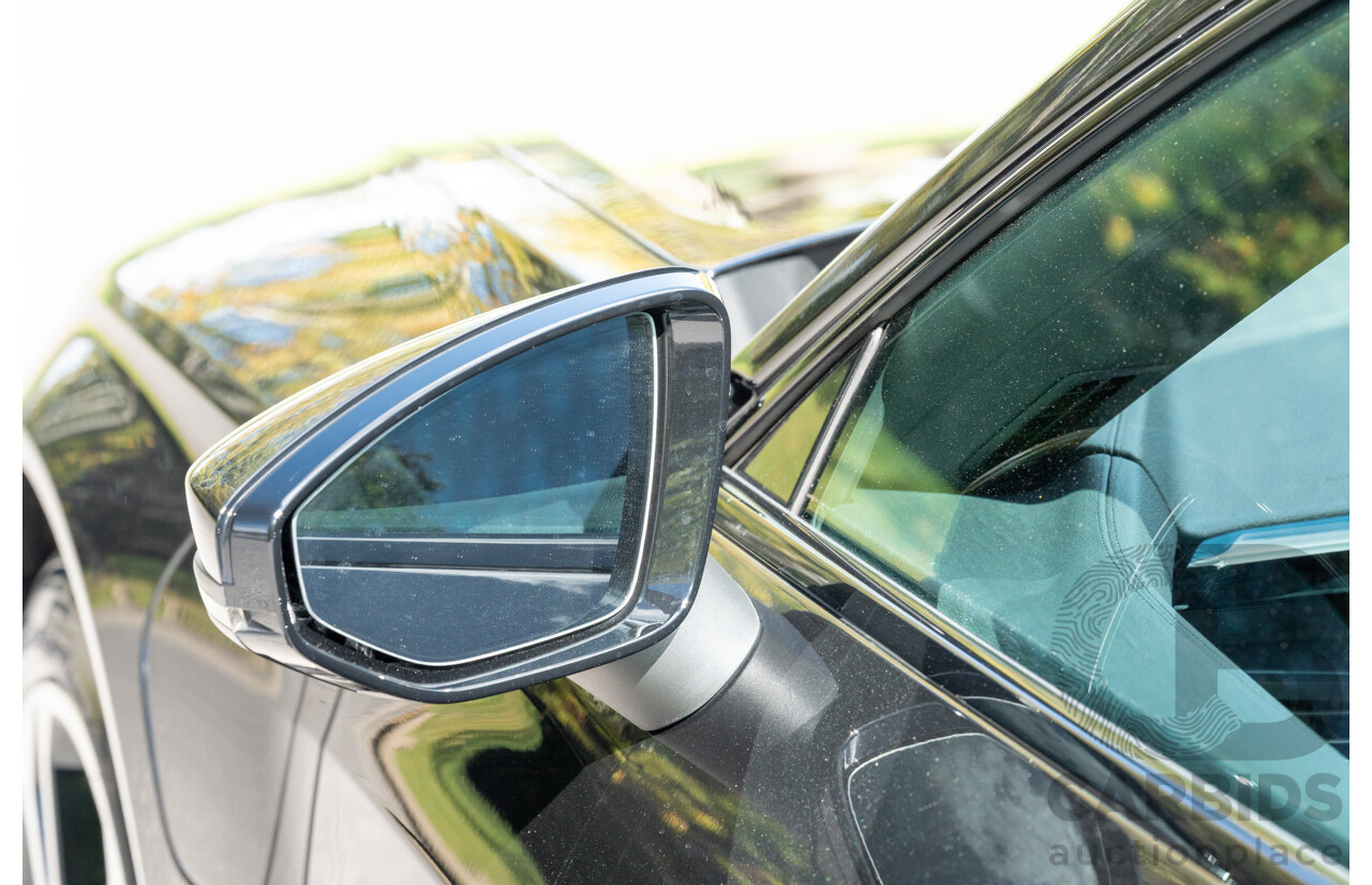 3/2023 Audi E-Tron GT Quattro (AWD) MY23 4d Coupe Mythos Black Metallic - Dedicated Electric EV 350kW