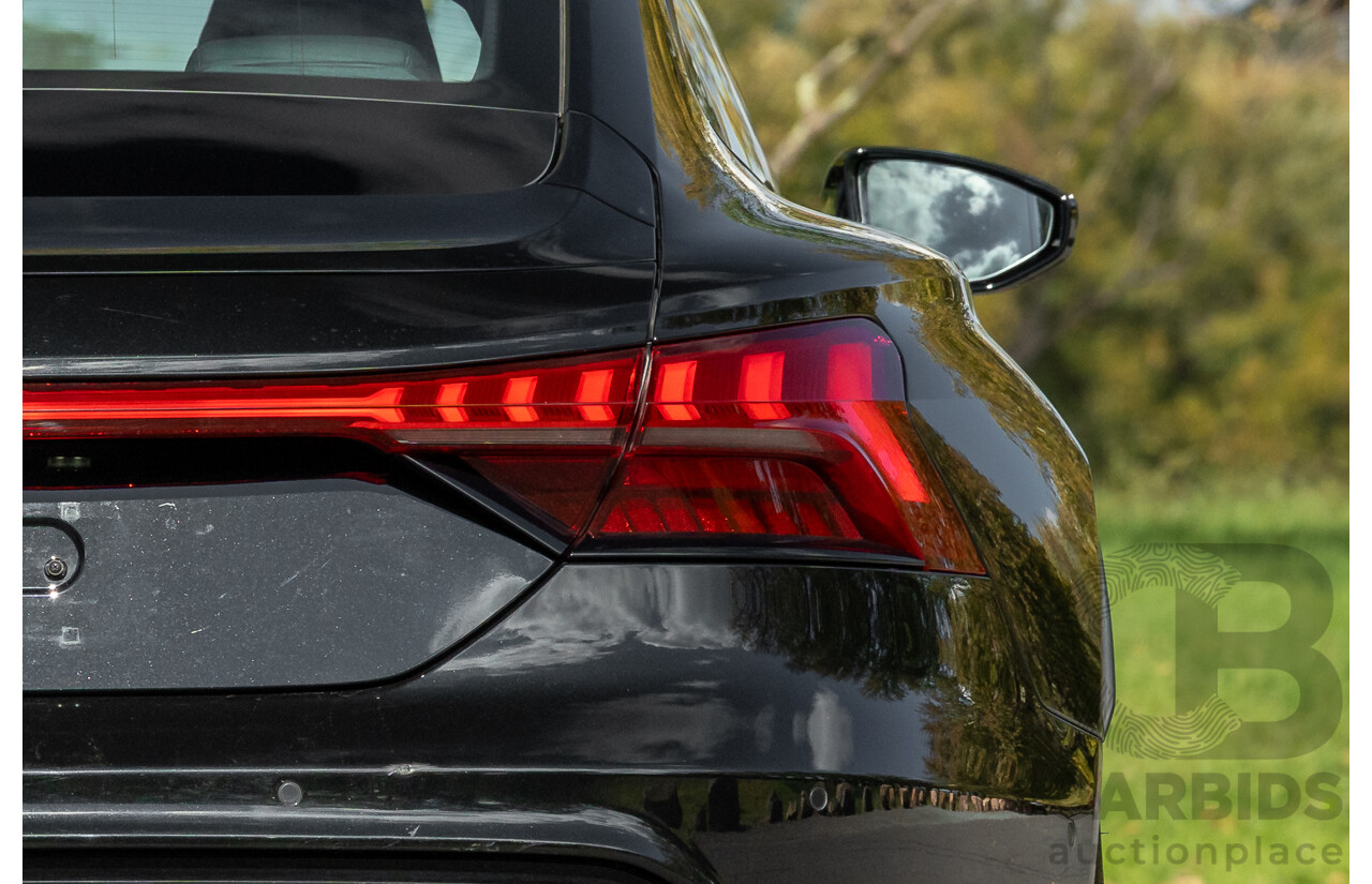 3/2023 Audi E-Tron GT Quattro (AWD) MY23 4d Coupe Mythos Black Metallic - Dedicated Electric EV 350kW