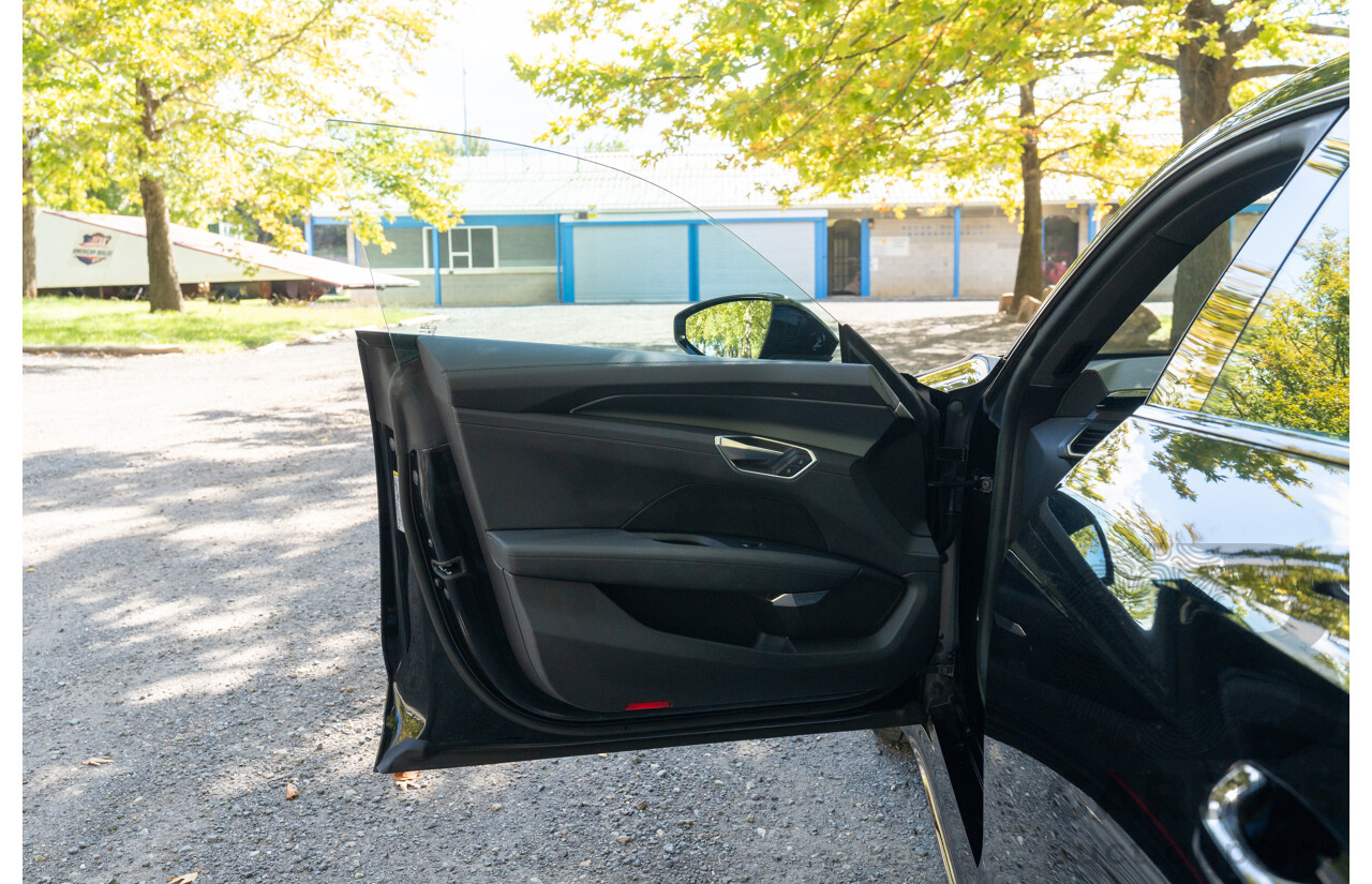 3/2023 Audi E-Tron GT Quattro (AWD) MY23 4d Coupe Mythos Black Metallic - Dedicated Electric EV 350kW