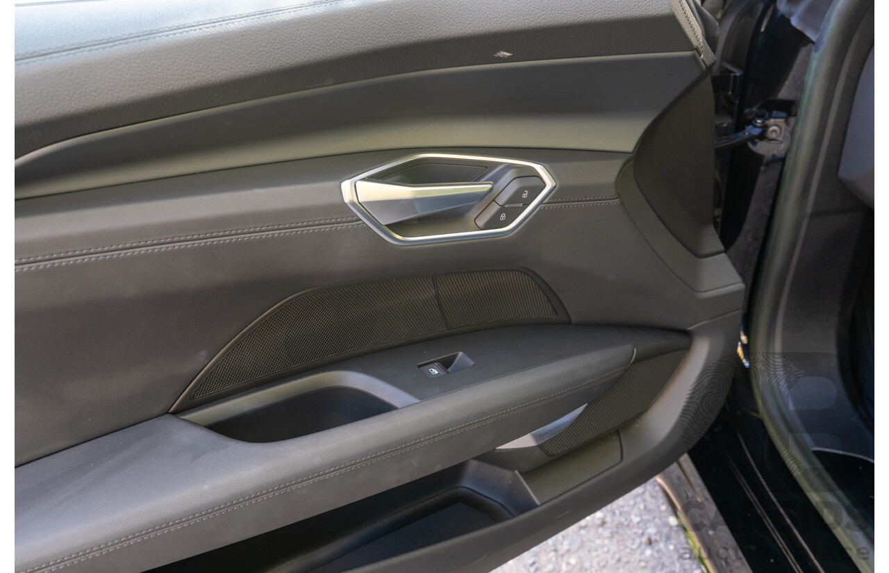 3/2023 Audi E-Tron GT Quattro (AWD) MY23 4d Coupe Mythos Black Metallic - Dedicated Electric EV 350kW