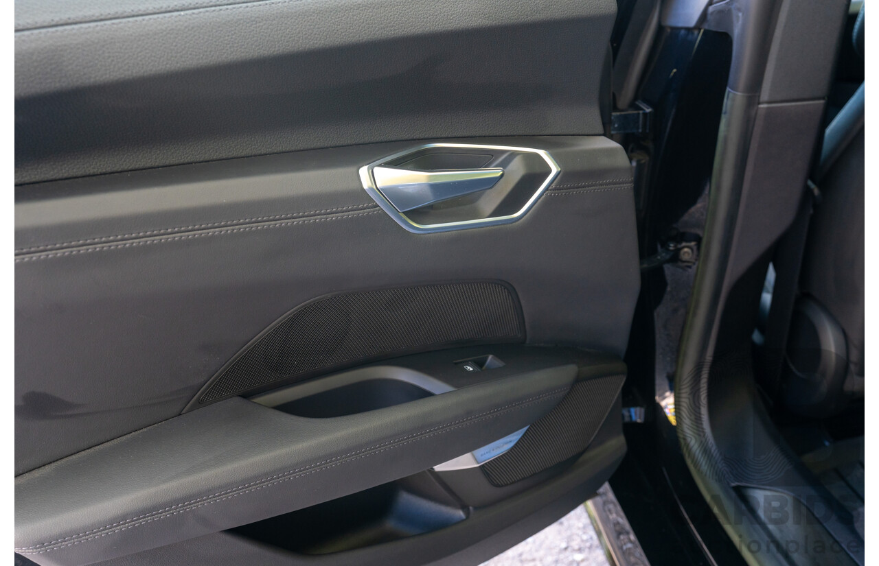 3/2023 Audi E-Tron GT Quattro (AWD) MY23 4d Coupe Mythos Black Metallic - Dedicated Electric EV 350kW