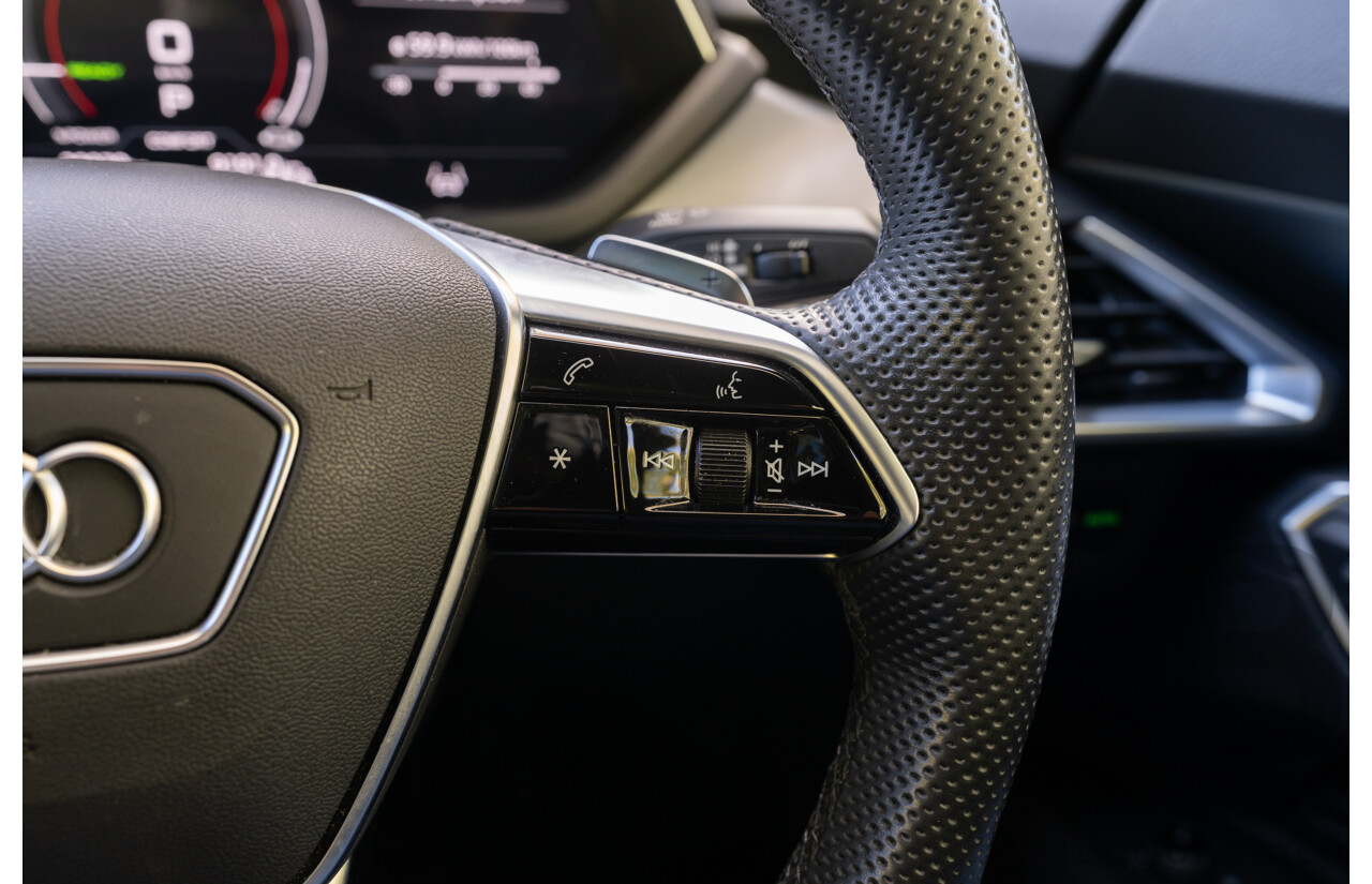 3/2023 Audi E-Tron GT Quattro (AWD) MY23 4d Coupe Mythos Black Metallic - Dedicated Electric EV 350kW