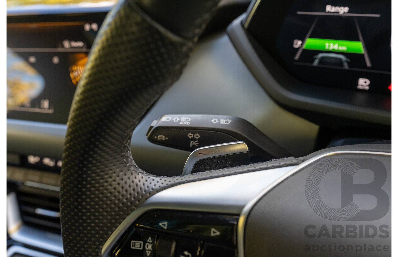 3/2023 Audi E-Tron GT Quattro (AWD) MY23 4d Coupe Mythos Black Metallic - Dedicated Electric EV 350kW