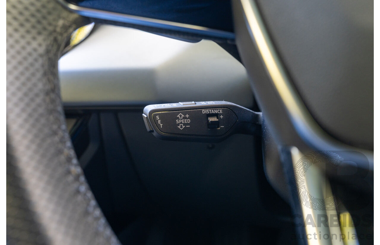 3/2023 Audi E-Tron GT Quattro (AWD) MY23 4d Coupe Mythos Black Metallic - Dedicated Electric EV 350kW