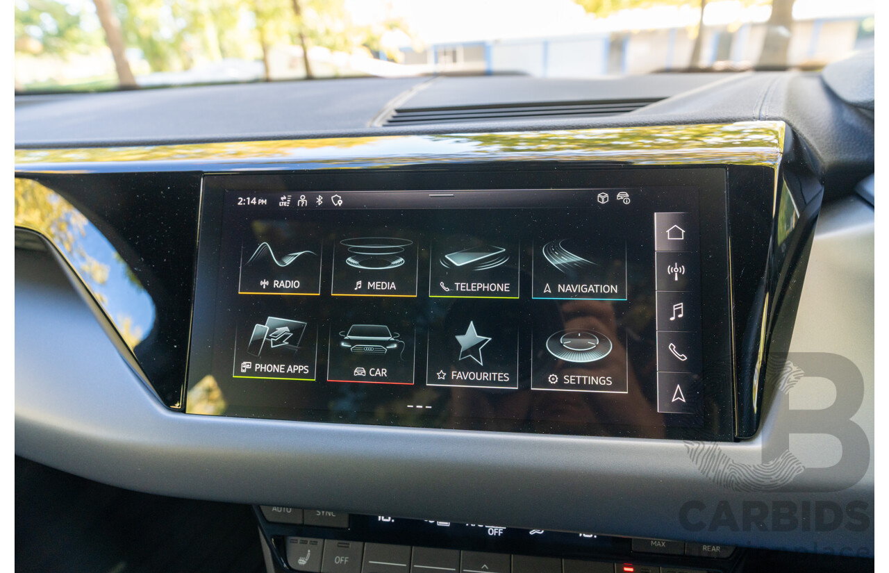 3/2023 Audi E-Tron GT Quattro (AWD) MY23 4d Coupe Mythos Black Metallic - Dedicated Electric EV 350kW