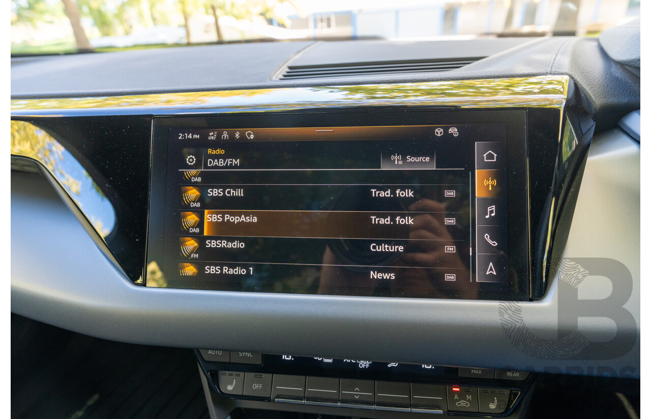 3/2023 Audi E-Tron GT Quattro (AWD) MY23 4d Coupe Mythos Black Metallic - Dedicated Electric EV 350kW