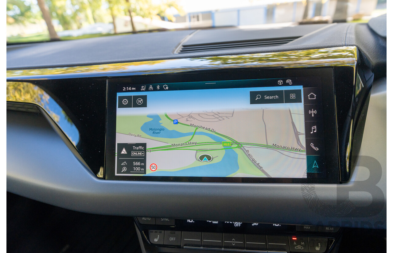 3/2023 Audi E-Tron GT Quattro (AWD) MY23 4d Coupe Mythos Black Metallic - Dedicated Electric EV 350kW