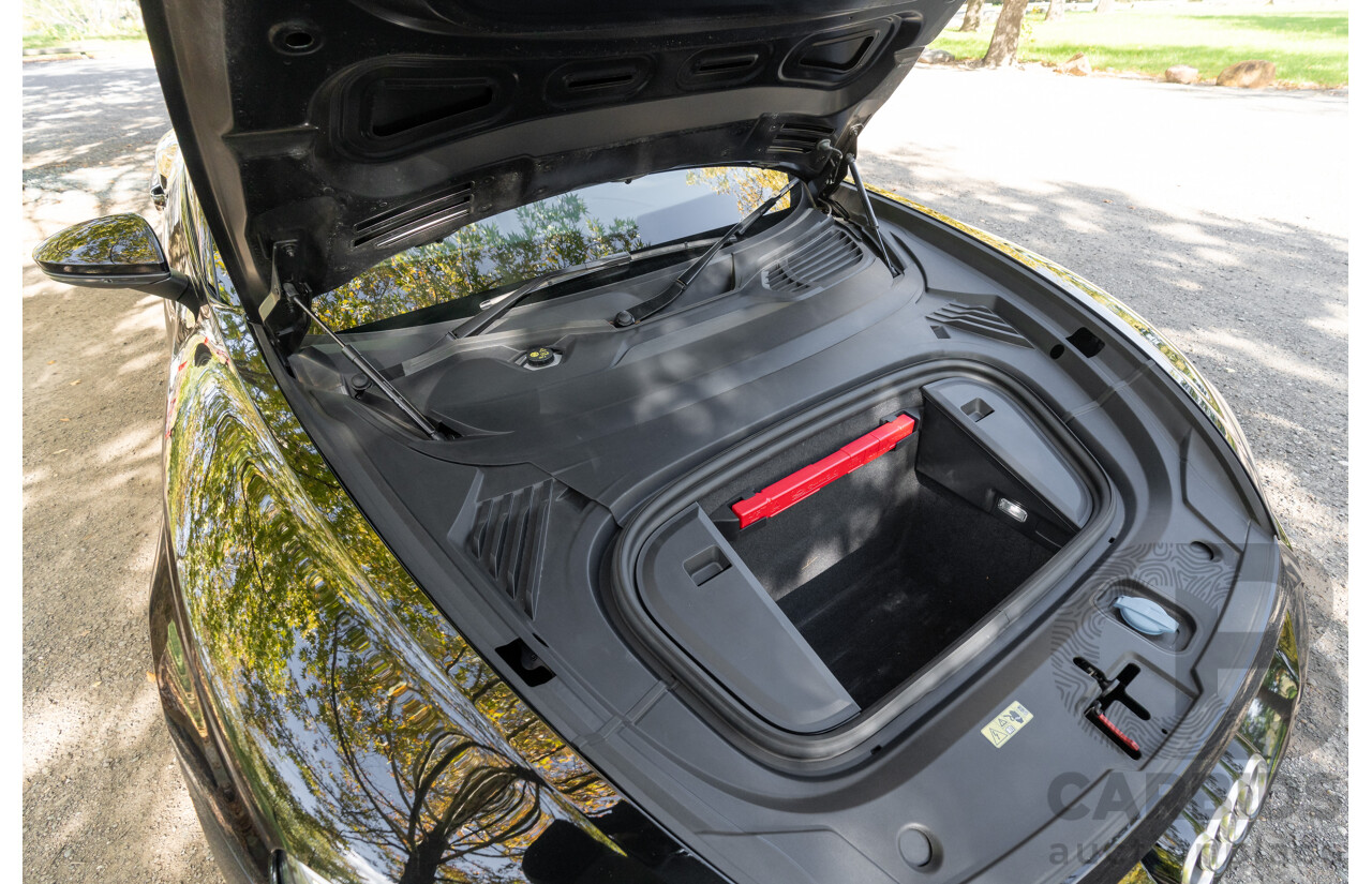 3/2023 Audi E-Tron GT Quattro (AWD) MY23 4d Coupe Mythos Black Metallic - Dedicated Electric EV 350kW