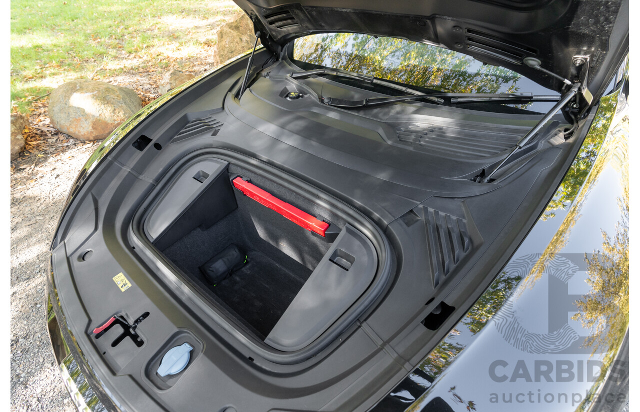 3/2023 Audi E-Tron GT Quattro (AWD) MY23 4d Coupe Mythos Black Metallic - Dedicated Electric EV 350kW