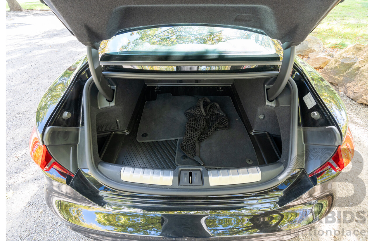 3/2023 Audi E-Tron GT Quattro (AWD) MY23 4d Coupe Mythos Black Metallic - Dedicated Electric EV 350kW