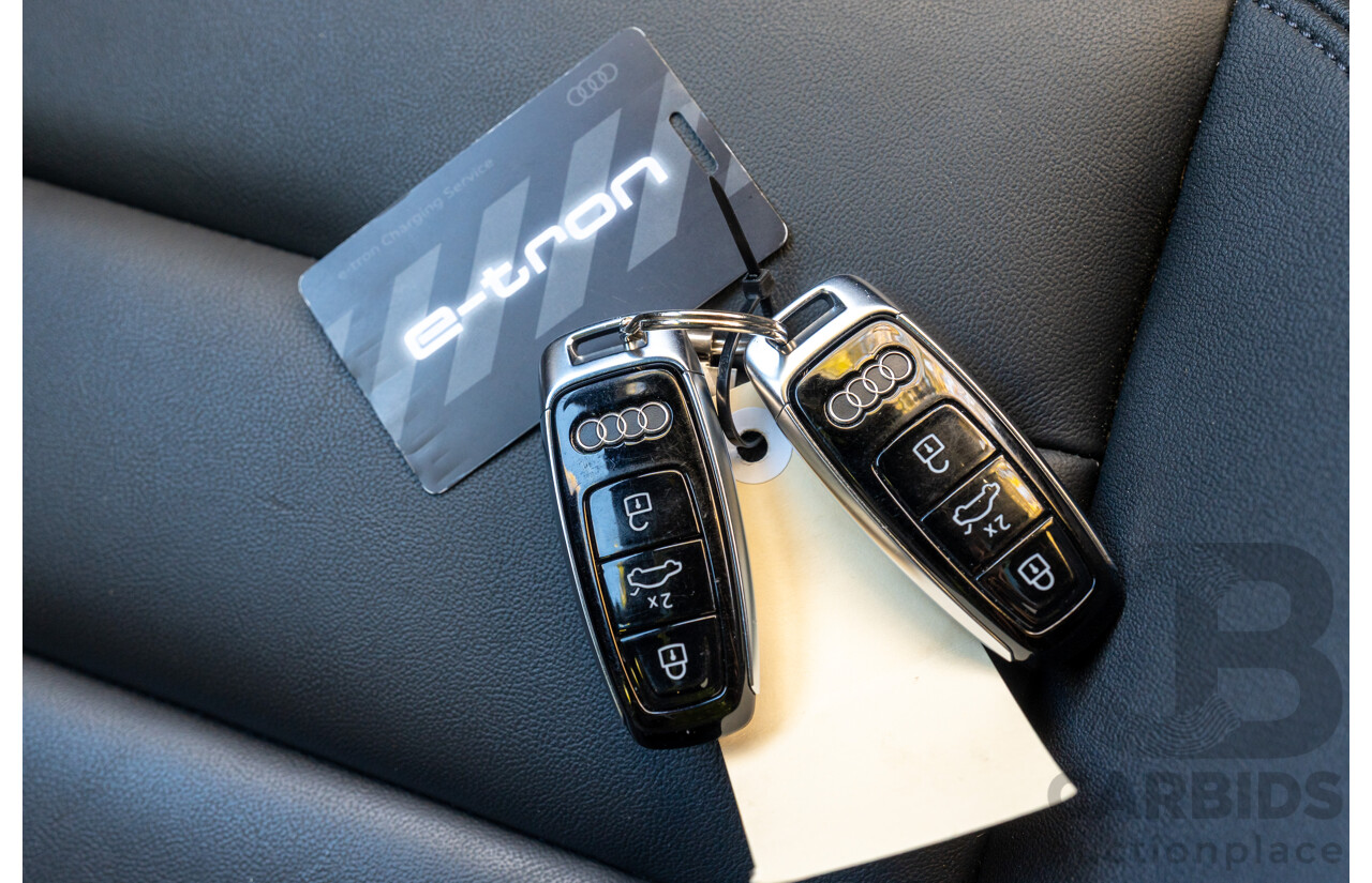 3/2023 Audi E-Tron GT Quattro (AWD) MY23 4d Coupe Mythos Black Metallic - Dedicated Electric EV 350kW