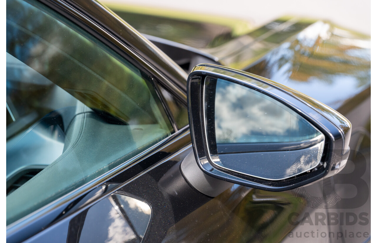 3/2023 Audi E-Tron GT Quattro (AWD) MY23 4d Coupe Mythos Black Metallic - Dedicated Electric EV 350kW