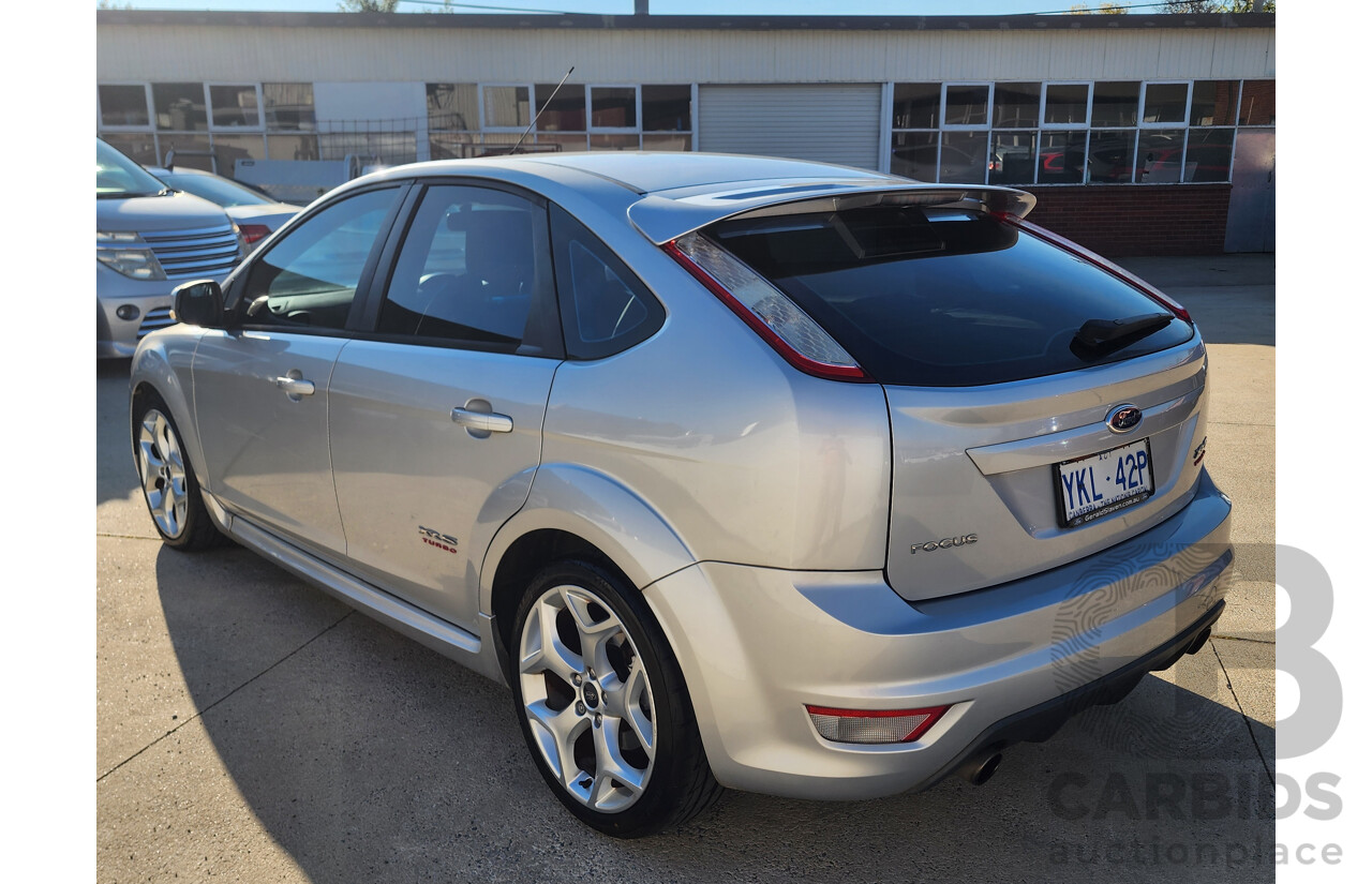 11/2010 Ford Focus XR5 Turbo LV 5d Hatchback Silver 2.5L