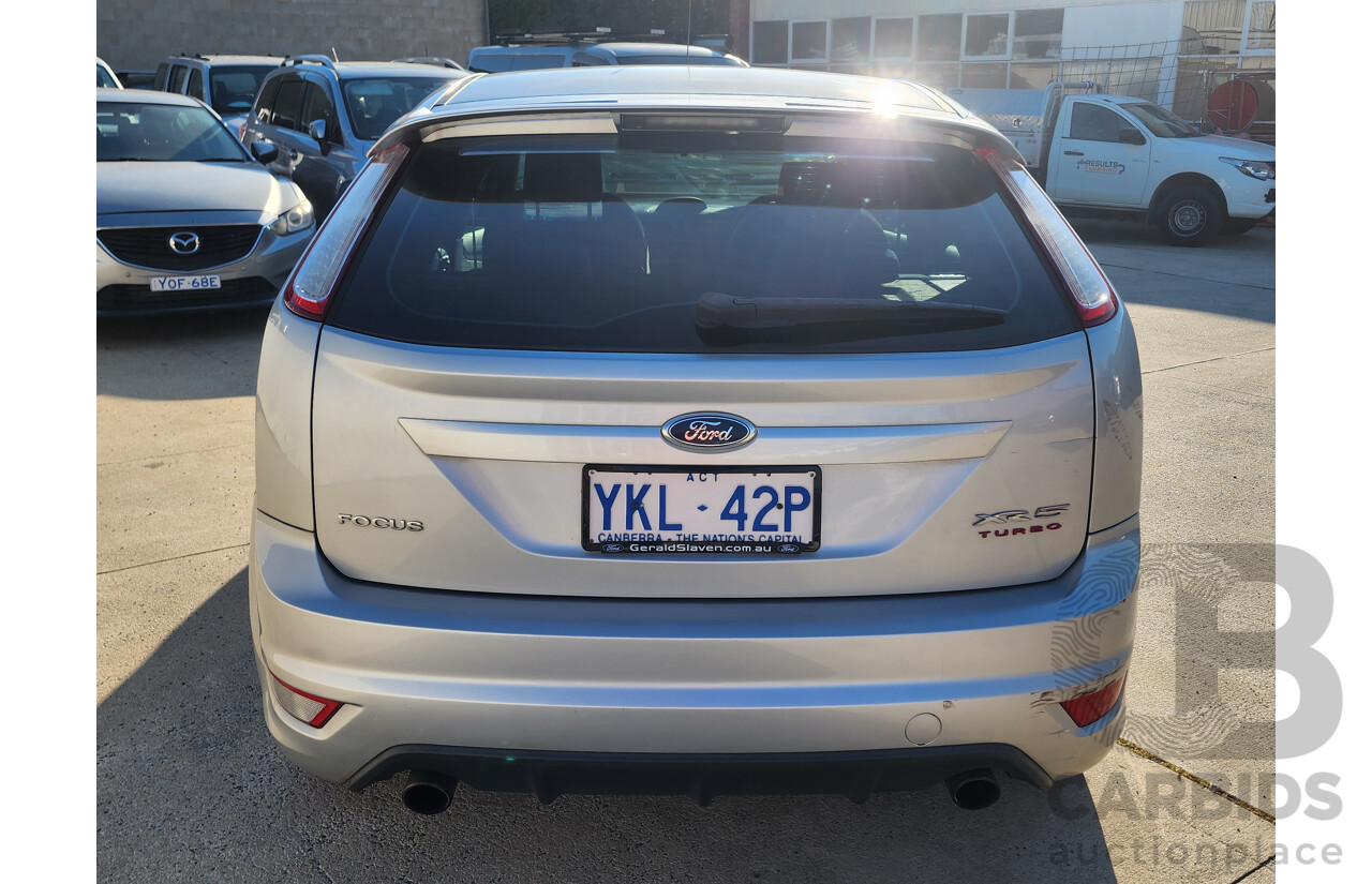 11/2010 Ford Focus XR5 Turbo LV 5d Hatchback Silver 2.5L