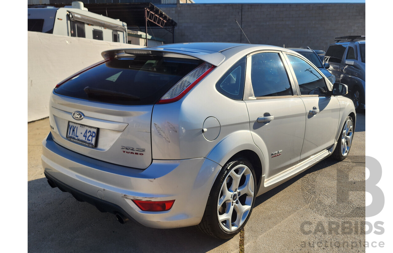 11/2010 Ford Focus XR5 Turbo LV 5d Hatchback Silver 2.5L