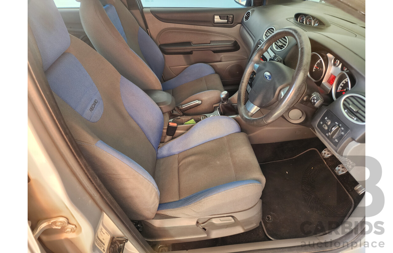 11/2010 Ford Focus XR5 Turbo LV 5d Hatchback Silver 2.5L