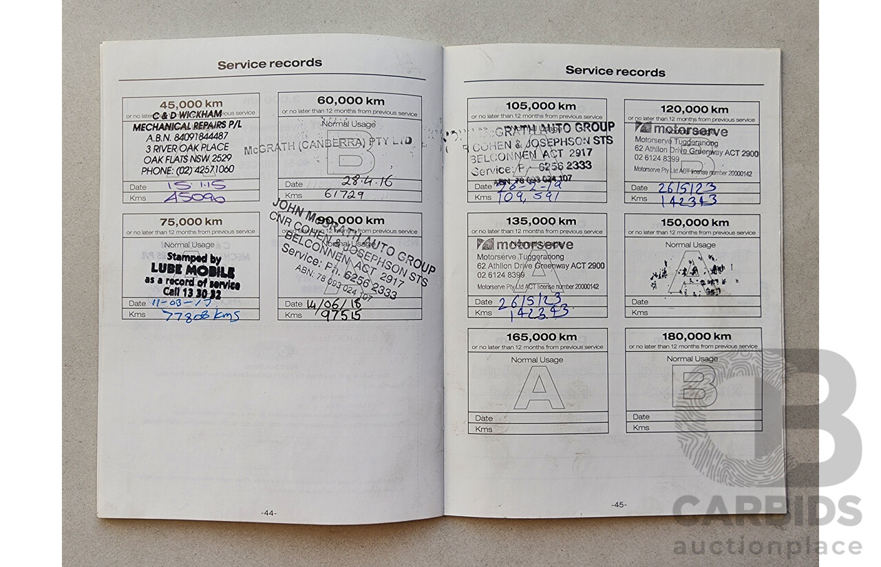 11/2010 Ford Focus XR5 Turbo LV 5d Hatchback Silver 2.5L