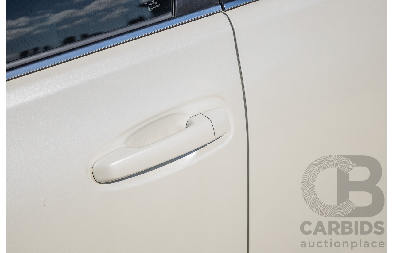 05/2020 Toyota Landcruiser PRADO VX (4x4) GDJ150R MY18 4D Wagon Pearl White Turbo Diesel 2.8L - 7 Seats