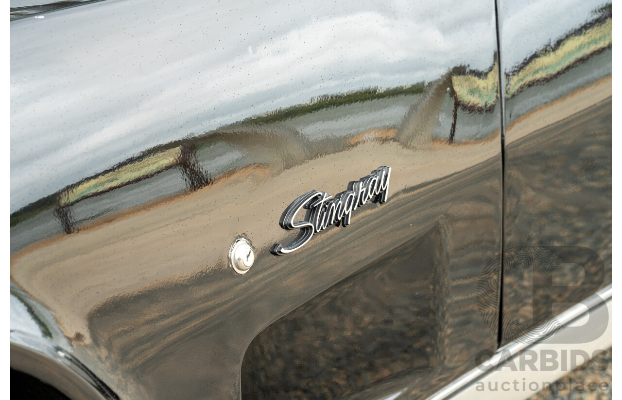 11/1975 Chevrolet Corvette C3 Stingray 2d Coupe Black V8 5.7L