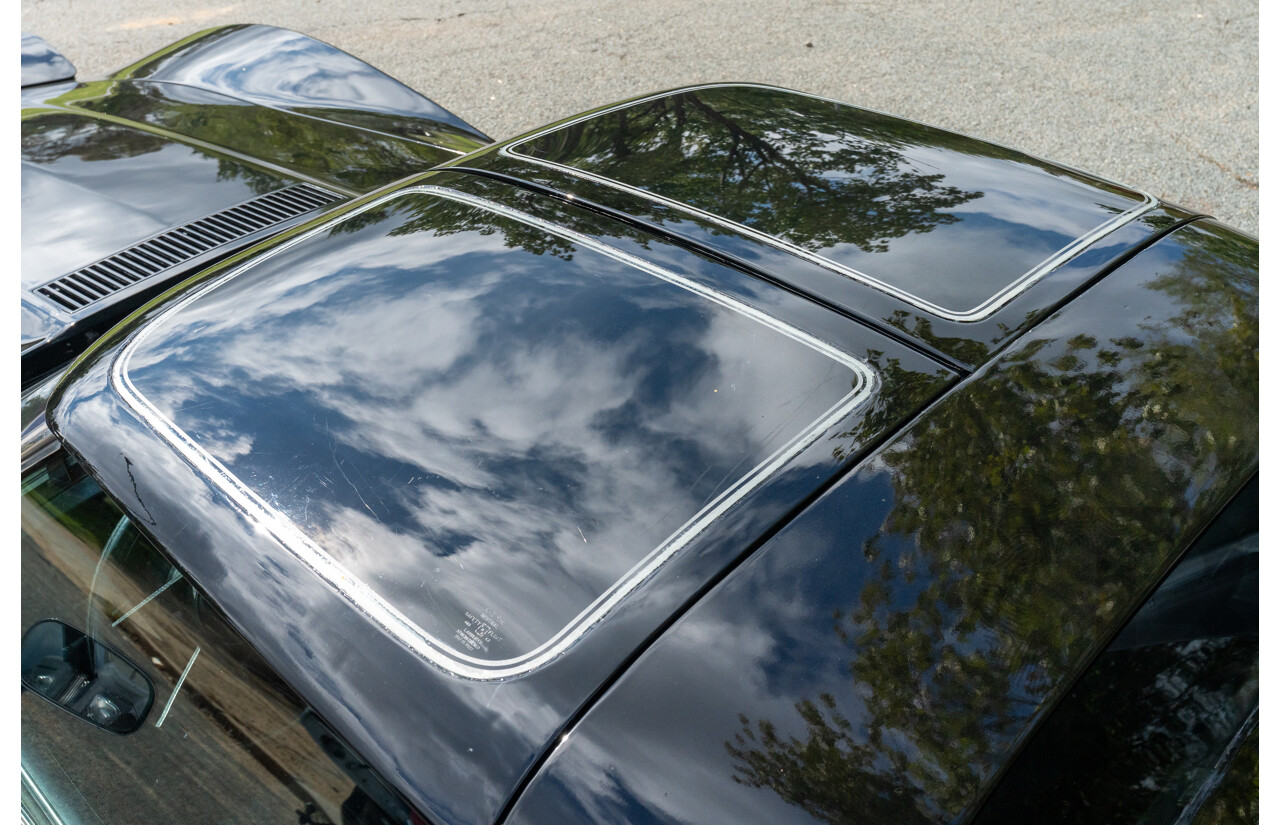 11/1975 Chevrolet Corvette C3 Stingray 2d Coupe Black V8 5.7L