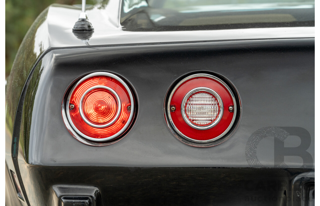 11/1975 Chevrolet Corvette C3 Stingray 2d Coupe Black V8 5.7L