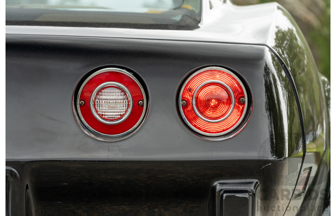 11/1975 Chevrolet Corvette C3 Stingray 2d Coupe Black V8 5.7L