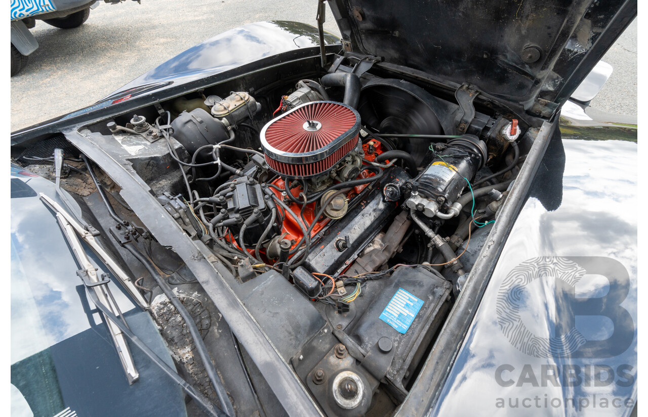 11/1975 Chevrolet Corvette C3 Stingray 2d Coupe Black V8 5.7L