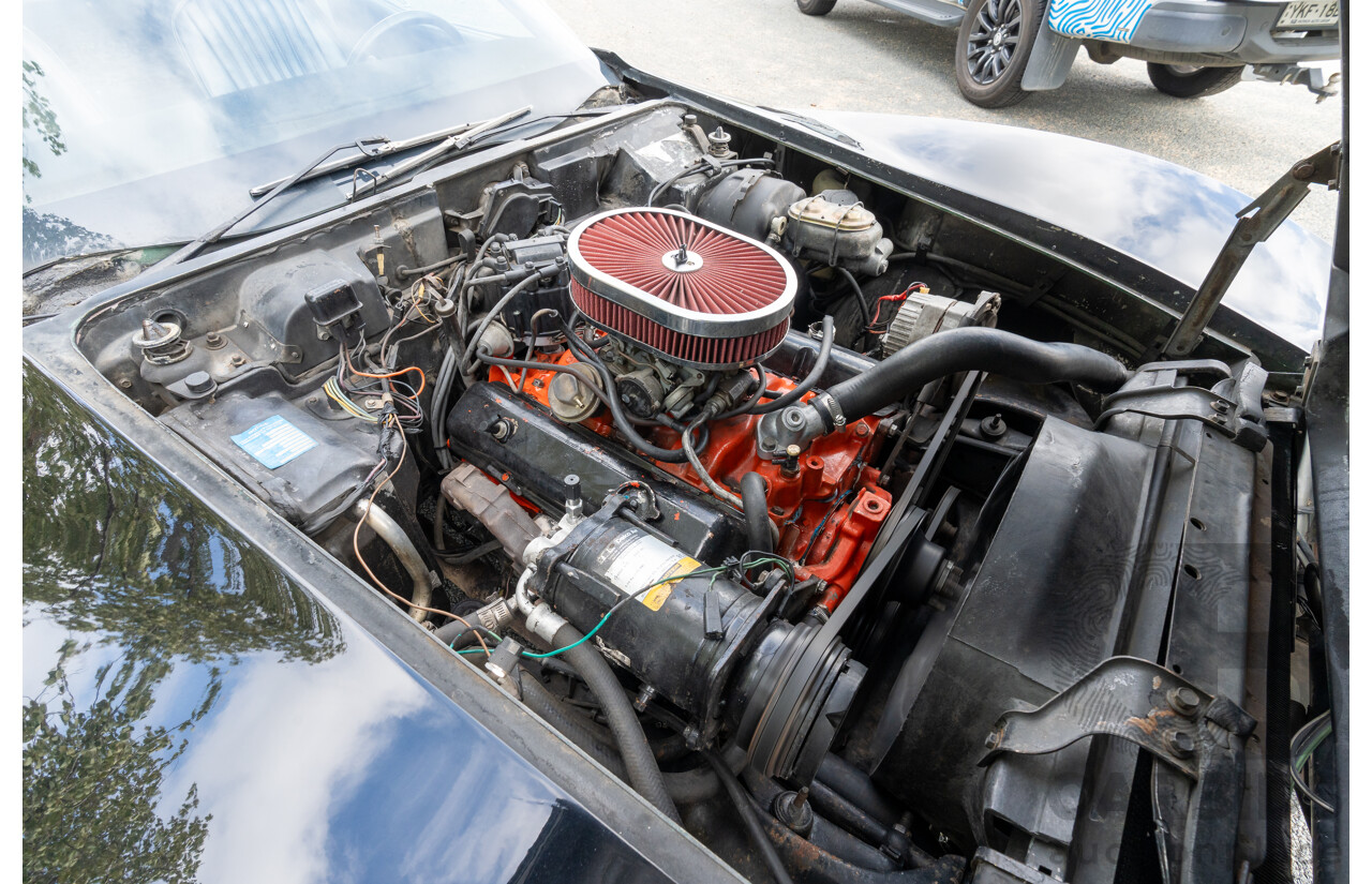 11/1975 Chevrolet Corvette C3 Stingray 2d Coupe Black V8 5.7L