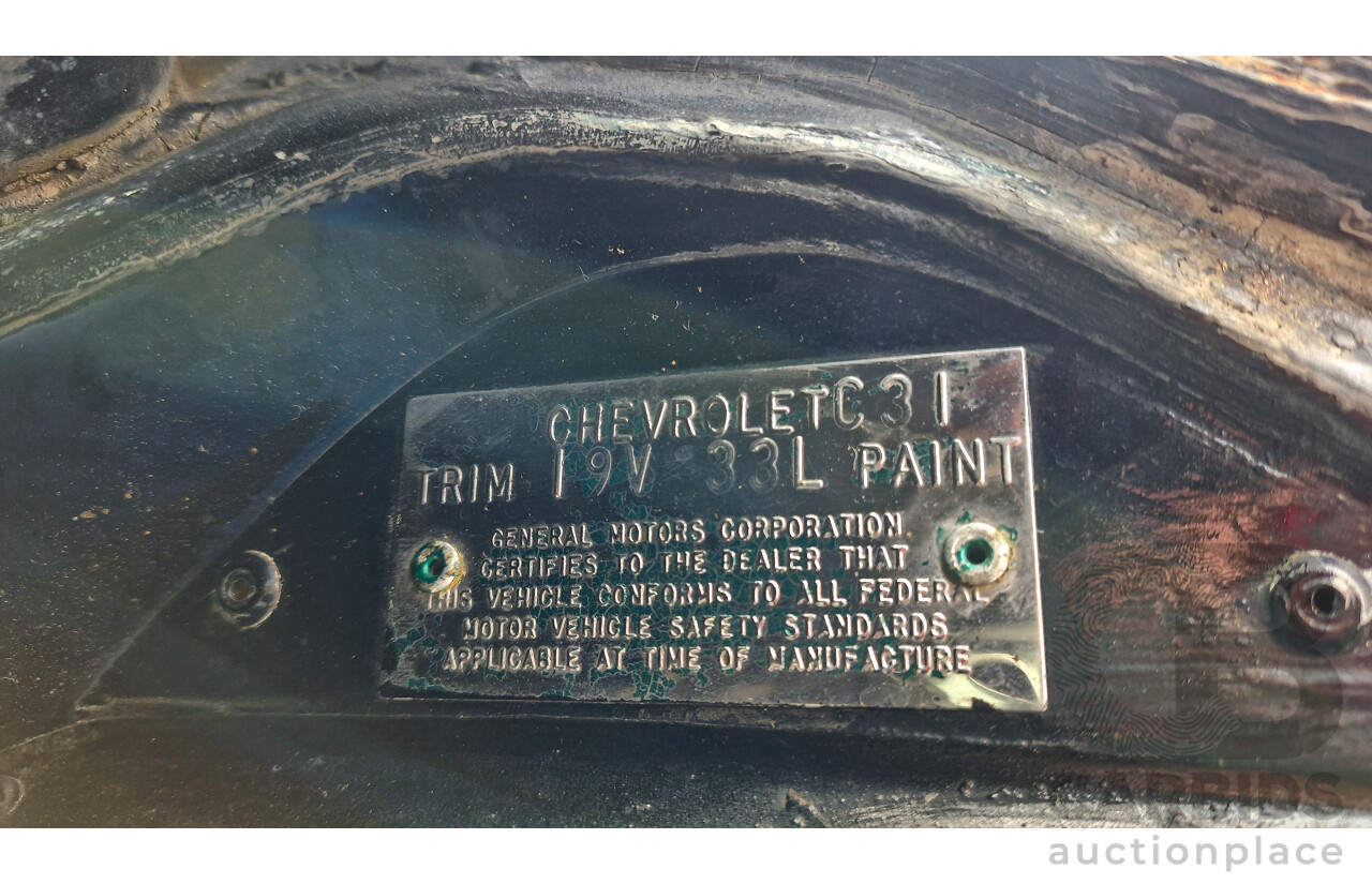 11/1975 Chevrolet Corvette C3 Stingray 2d Coupe Black V8 5.7L