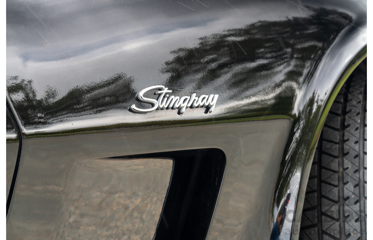 11/1975 Chevrolet Corvette C3 Stingray 2d Coupe Black V8 5.7L