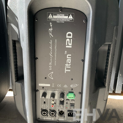 WHARFEDALE Pro Titan 12D Passive PA Speaker - Lot of 2