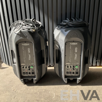 WHARFEDALE Pro Titan 12D Passive PA Speaker - Lot of 2