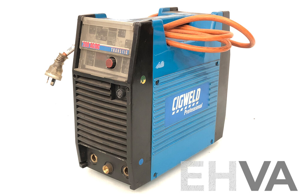 Cigweld Transtig 200 AC/DC Inverter TIG Welder