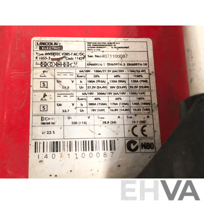 Lincoln Electric Invertec V205-T AC/DC Mig Welder