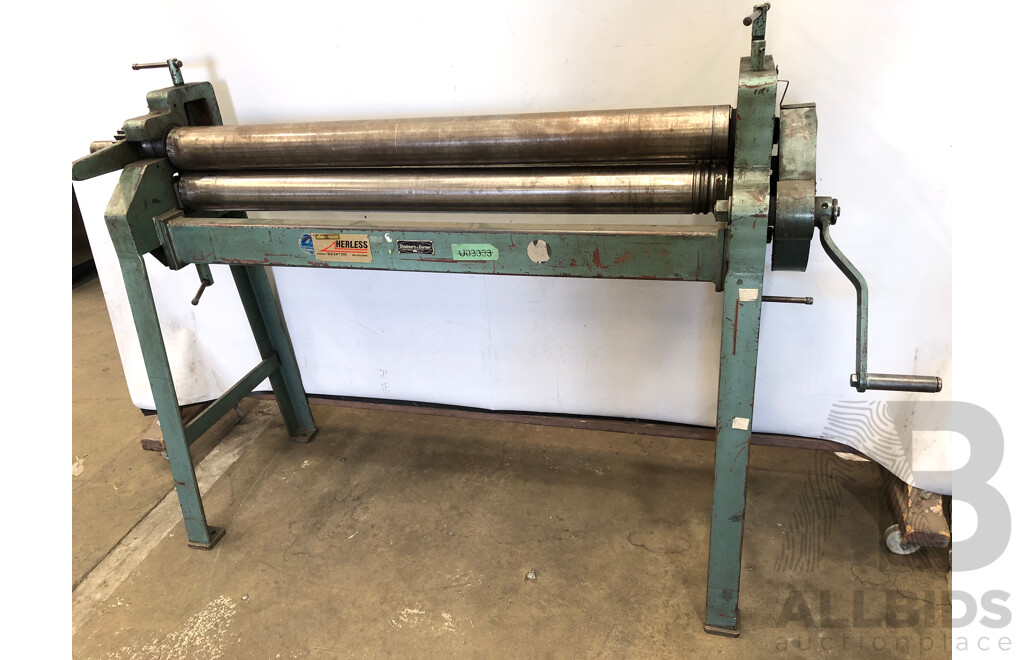 Chalmers and Corner 1270mm Manual Sheet Metal Roller