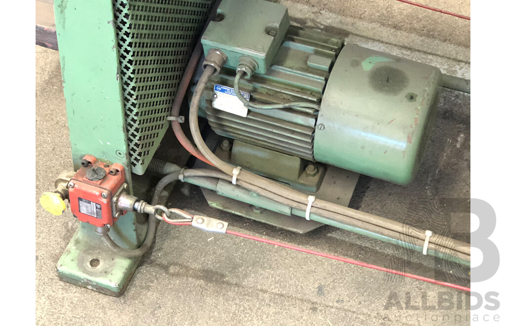 Jorg 1520mm Electric 415 Volt Sheet Metal Roller