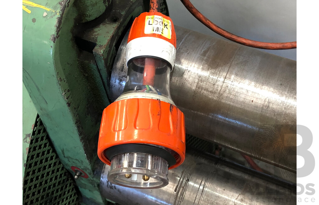 Jorg 1520mm Electric 415 Volt Sheet Metal Roller