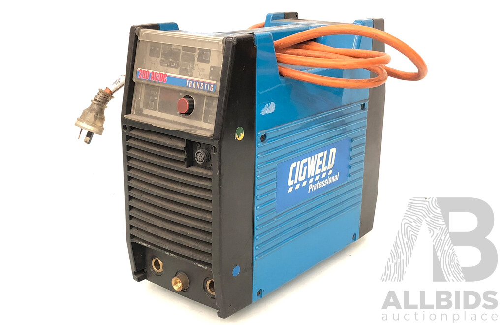 Cigweld Transtig 200 AC/DC Inverter TIG Welder