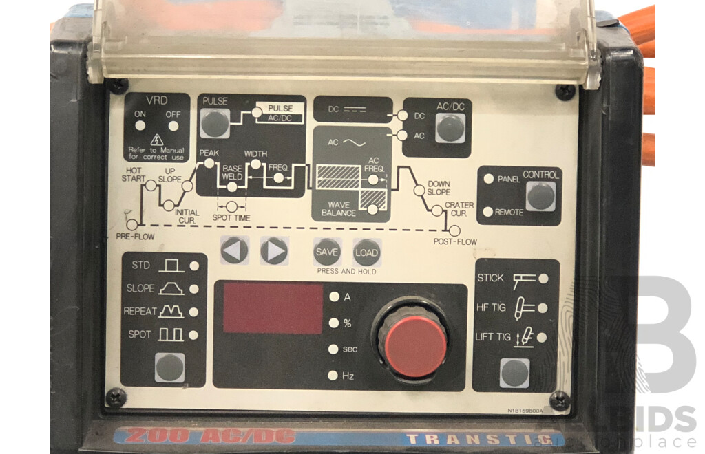 Cigweld Transtig 200 AC/DC Inverter TIG Welder