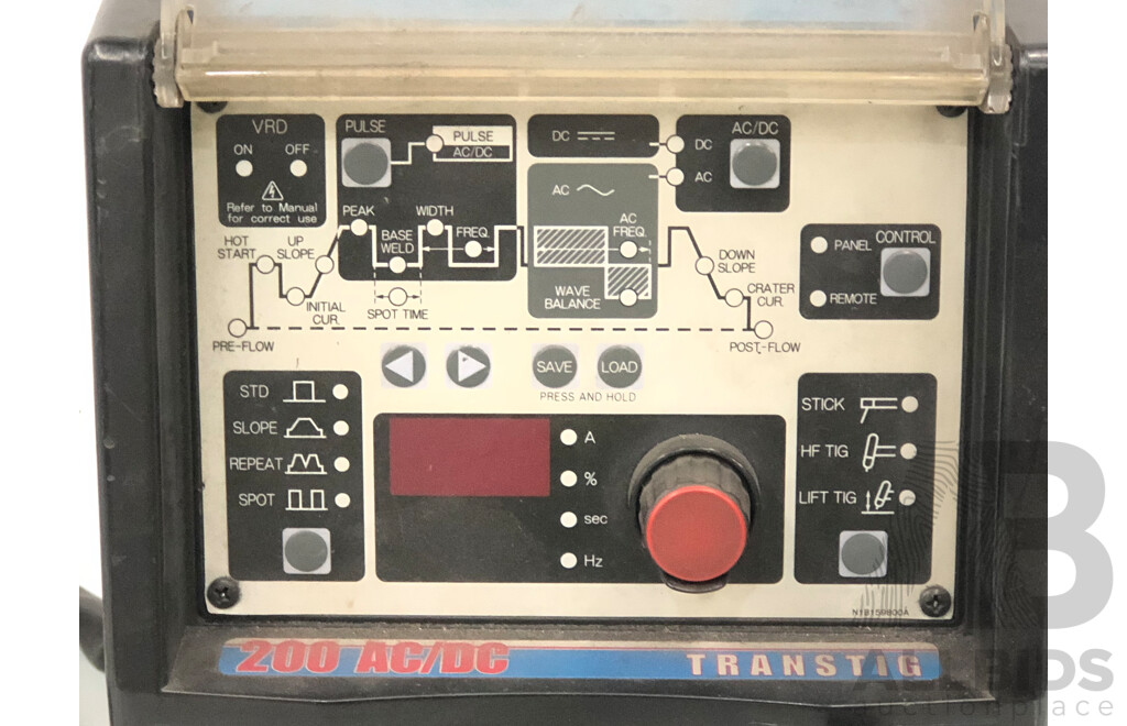 Cigweld Transtig 200 AC/DC Inverter TIG Welder