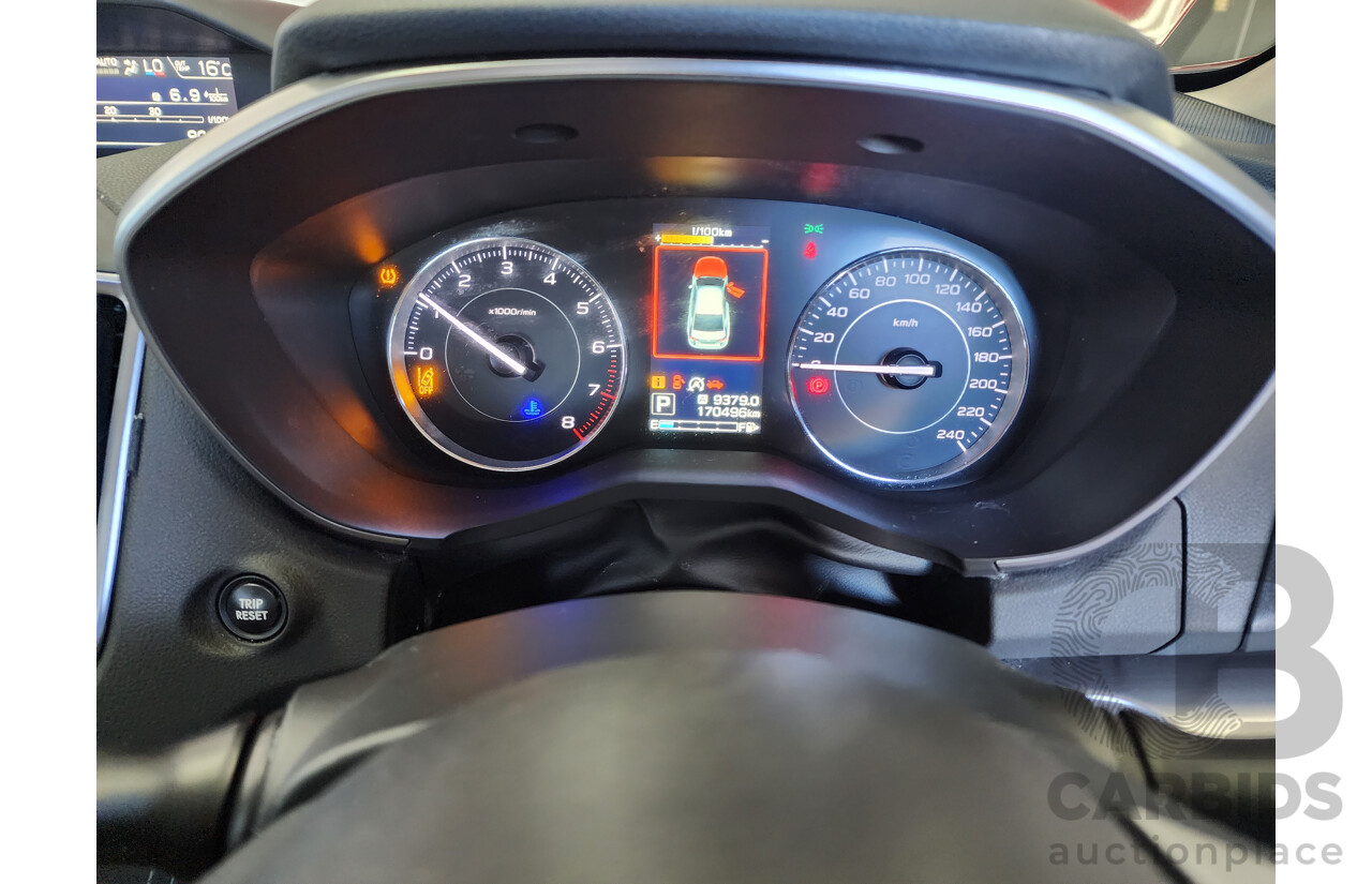 5/2019 Subaru Impreza 2.0i-L (awd) MY19 5d Hatchback Maroon 2.0L